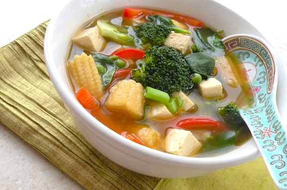 ToFu Vegetable Soup - Click Image to Close