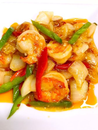 Hot & Spicy Shrimp - Seafood