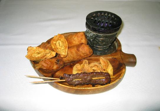 Pu Pu Platter (for one person) - Appetizers