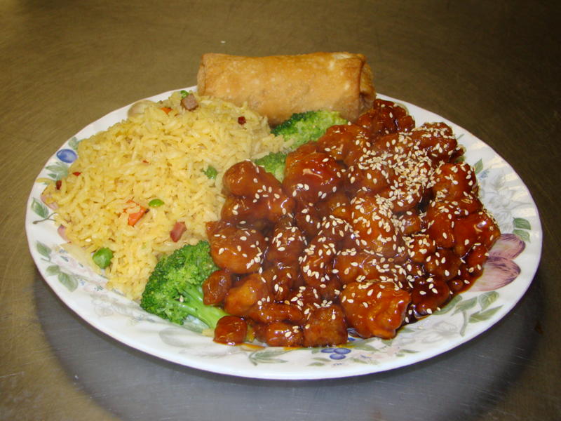 Sesame Chicken - Combination Platters - Click Image to Close